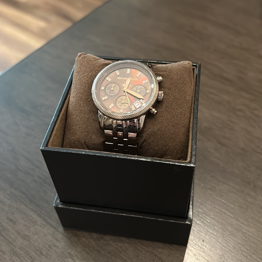 Bronze Michael Kors Watch